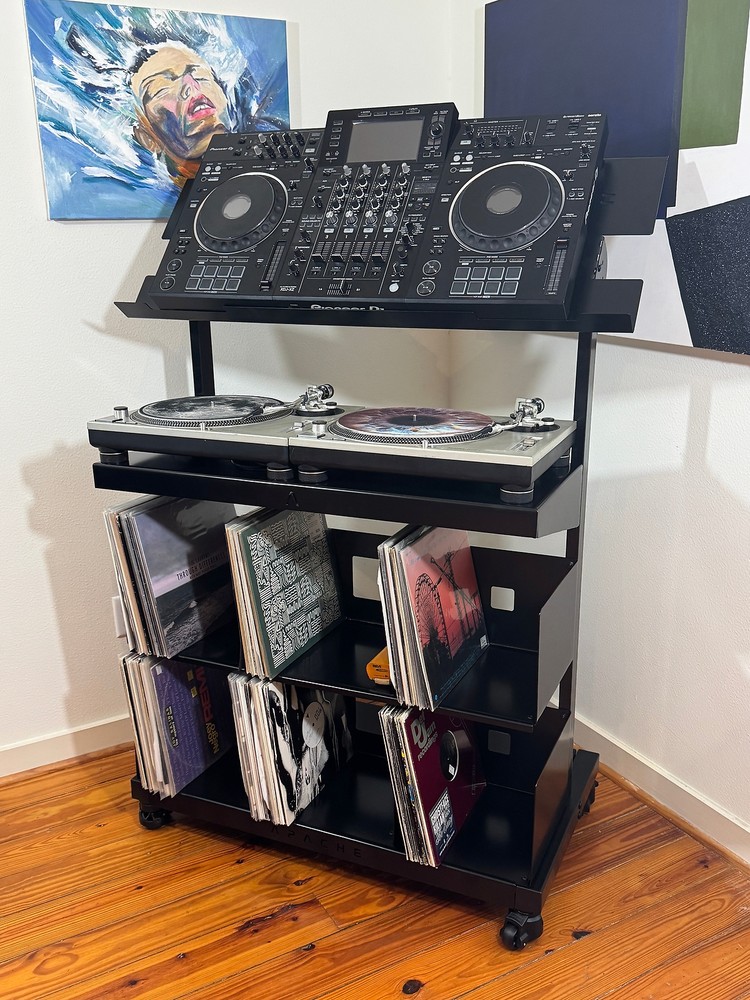 Apache Compact DJ Workstation for Technics, Pioneer, CDJ, XDJ, AZ, OPUS