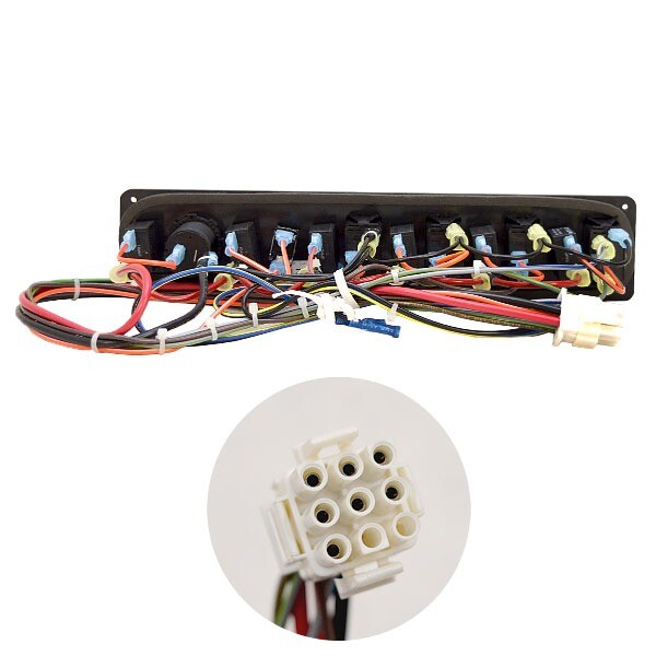 Triumph Boat Breaker Switch Panel | 170 Sportsman Black
