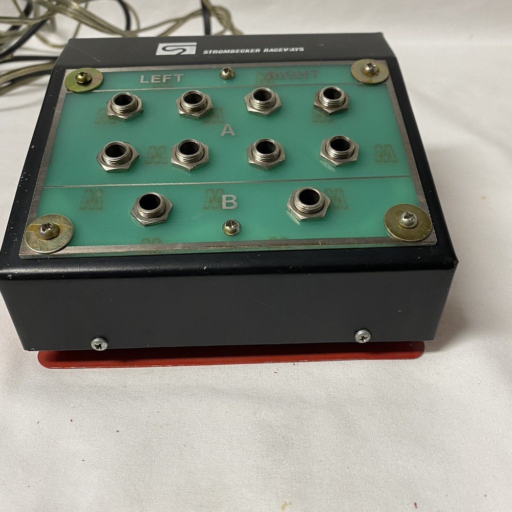 Homemade Stereo Speaker Distribution Panel Strombecker Raceways Transformer Case