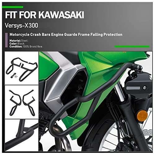 Motorcycle Versys-X 300 Engine Guard Bumper Highway Crash Bar Frame Falling