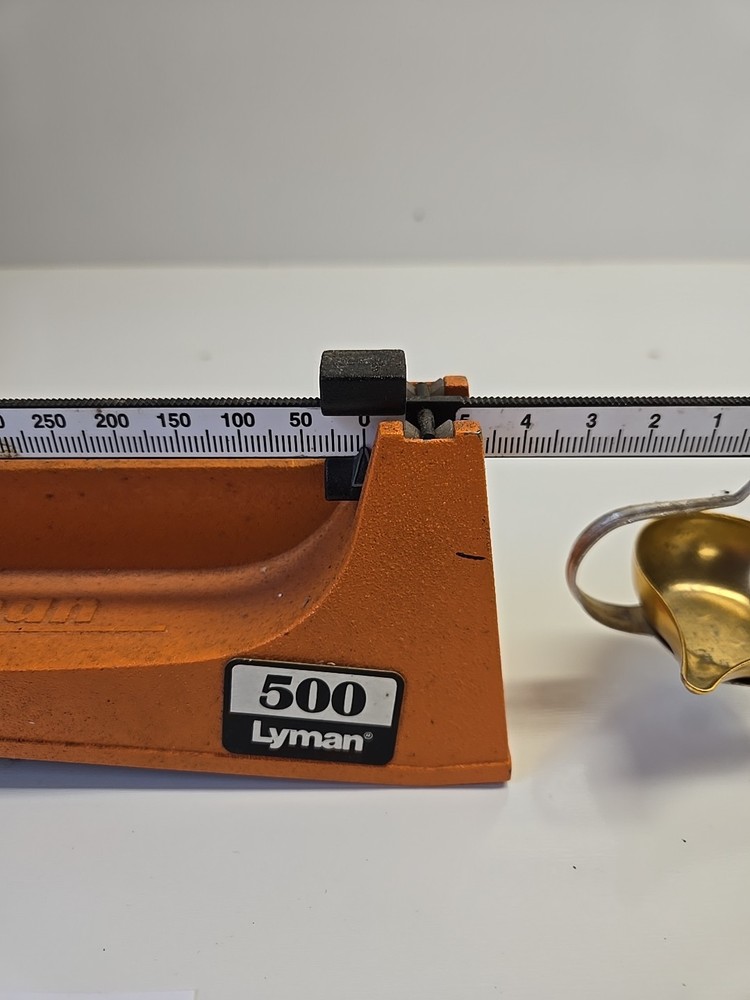 Lyman 500 Scale #7752202 - Capacity 505 Grains (See Description)