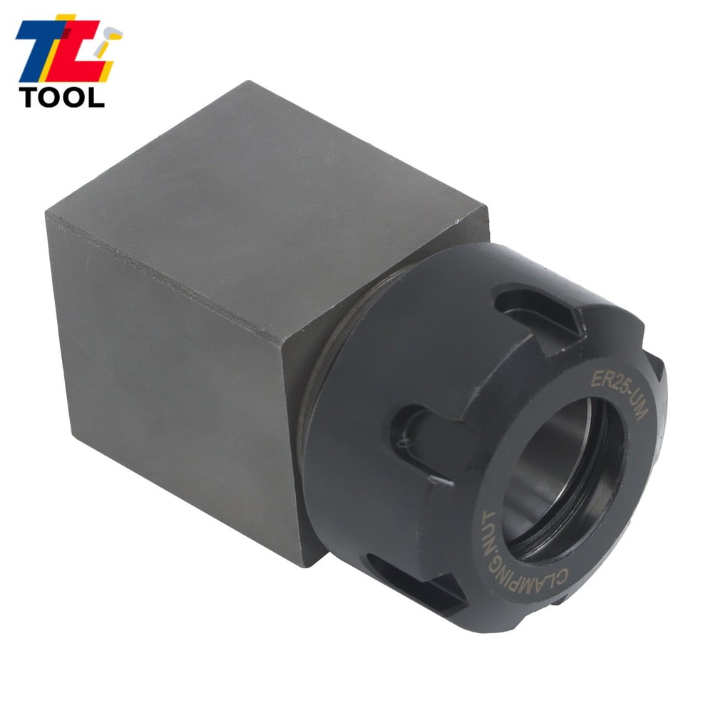 Square Collet Block Holder ER25 Fit for Precision Machining Work