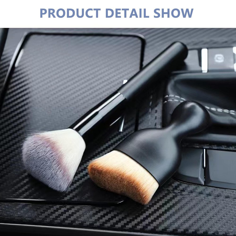 3 Pack Microfiber Duster, Small Dust Brushes, Feather Duster, Soft Fibers, Ef...