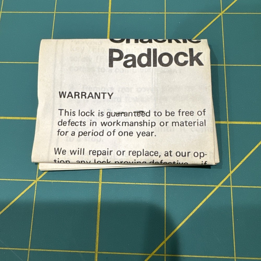 Sargent & Greenleaf Key High Security Key Changing Combination Padlock 8077