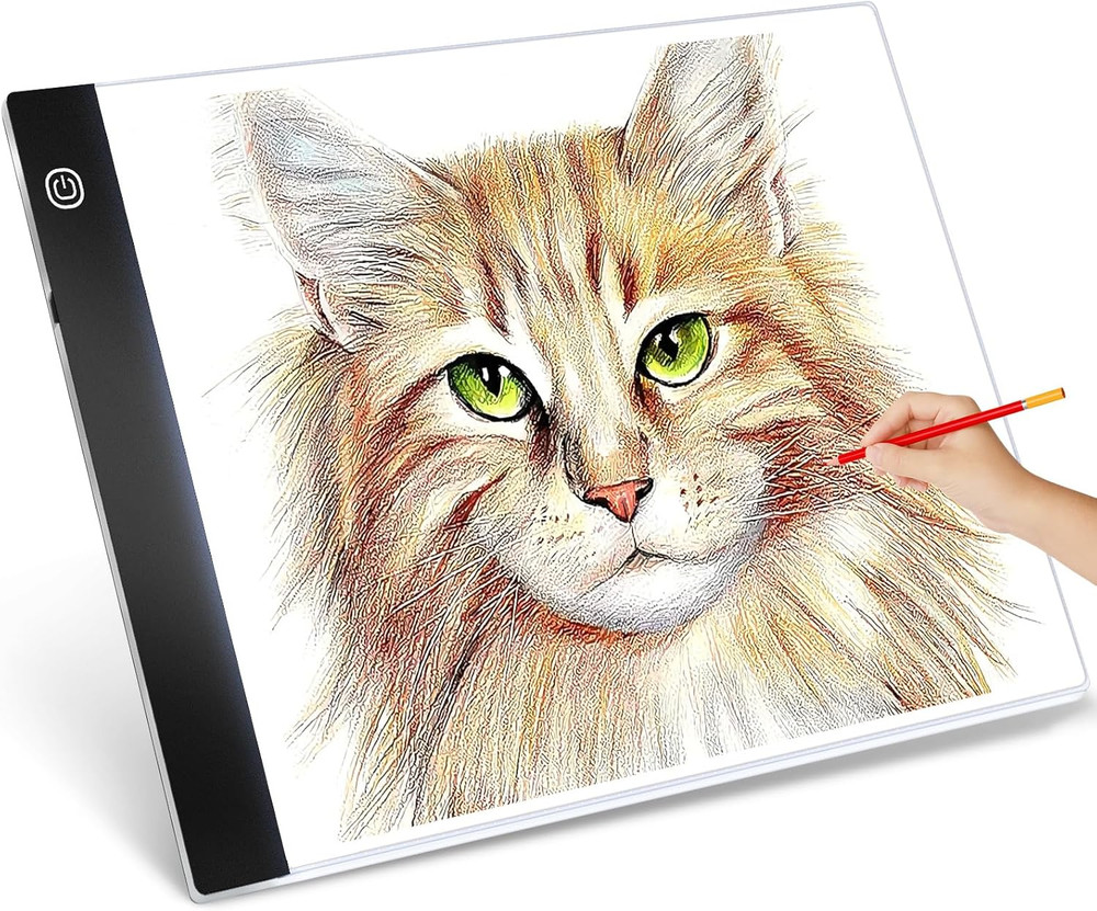 A4 Diamond Art Light Board, Ultra-Thin Light Pad for Painting, Light Table Traci