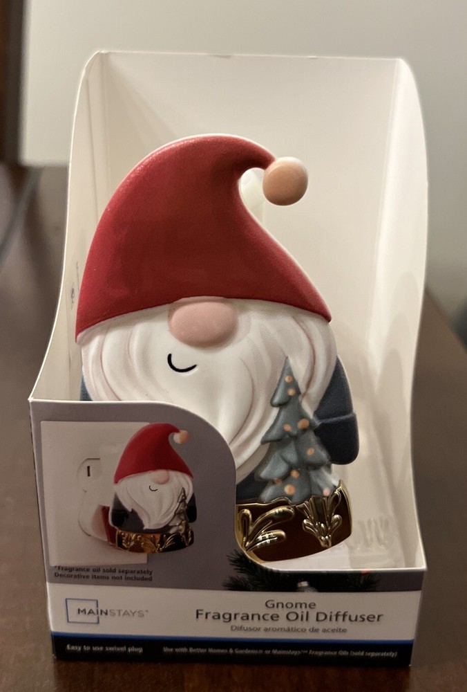 Christmas Mainstays GNOME Fragrance Oil Diffuser