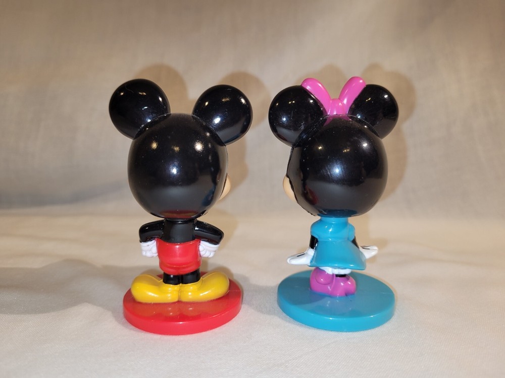 4 Kellogg, Disney "Mickey Mouse" Bobble Heads, 2003
