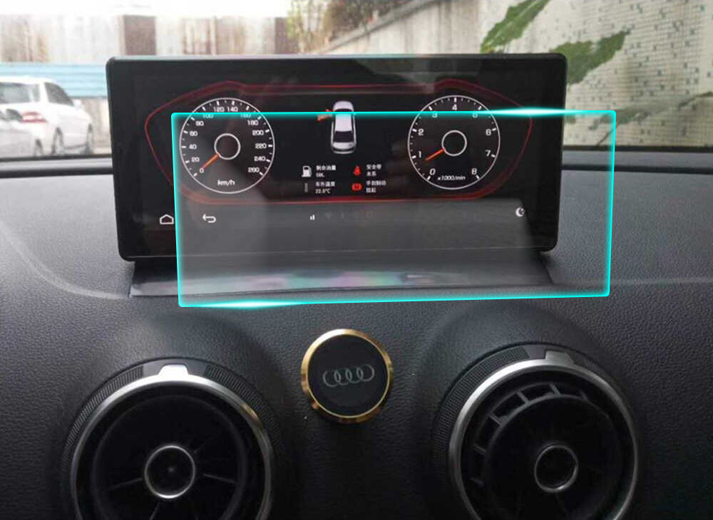Crystal Clear Screen Protector for 2014 Audi A3 Vehicle Navigation