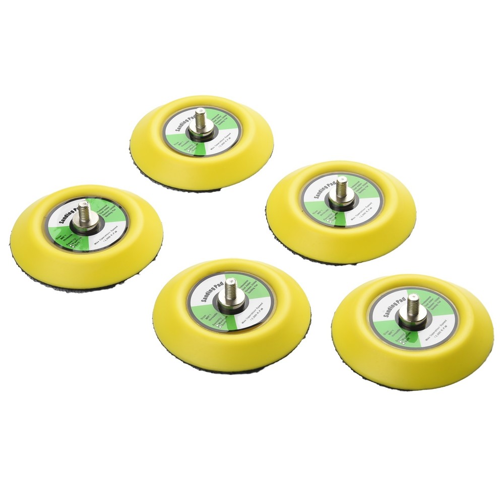 3 Inch Polishing Hook Ring Liner Sanding Disc M6 Thread For Pneumatic Sanding