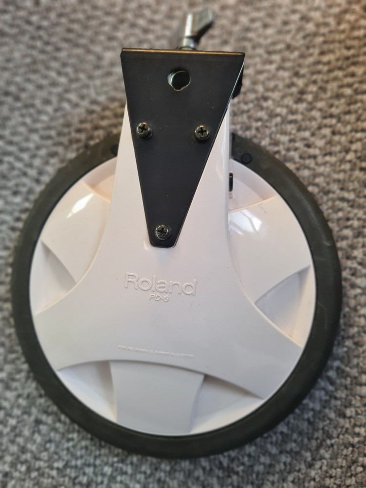 Roland V-Drums PD-6 Electronic Drum Trigger Pad. Good Condition.
