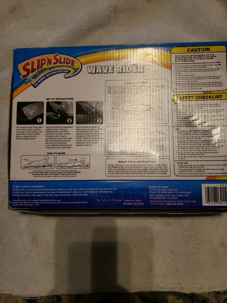 Slip and Slide Wave Rider