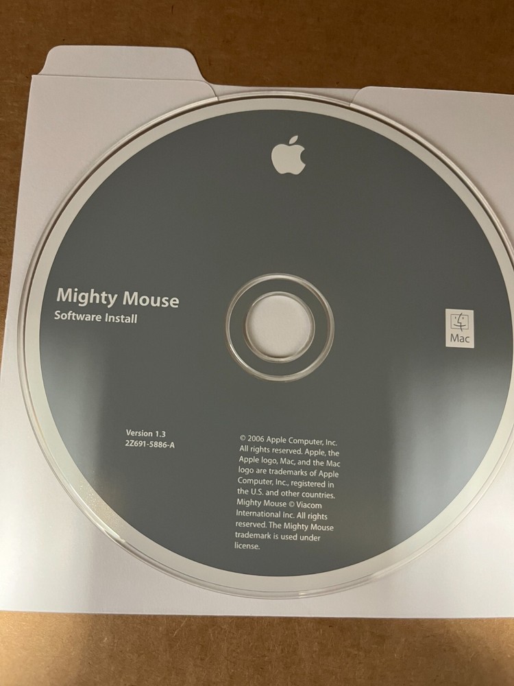 Mighty Mouse Software Install