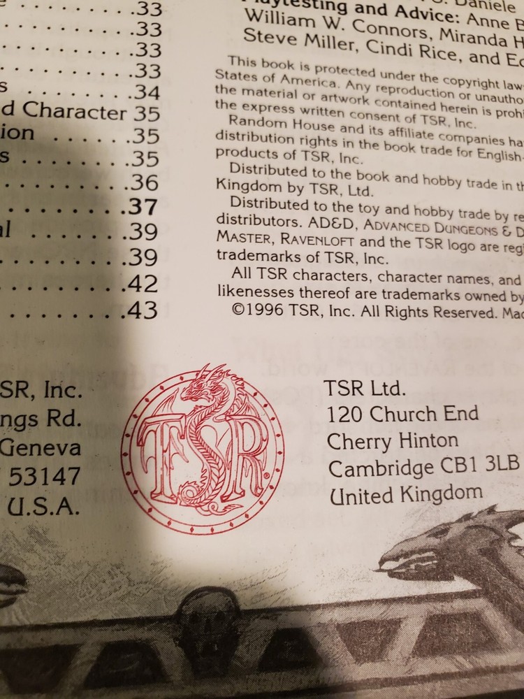 Dungeons & Dragons: Death Triumphant 1996 ☆ D&D ☆ TSR ☆ Authentic ☆