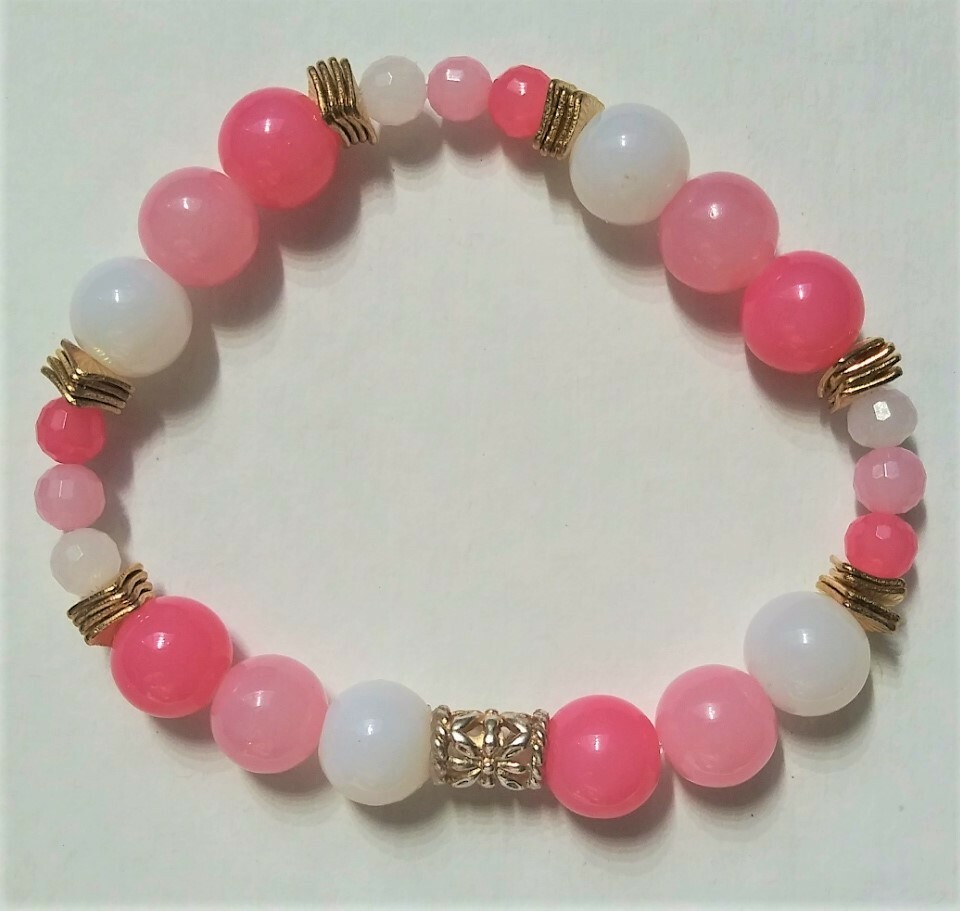 Love Stacked Stretchy Bracelets