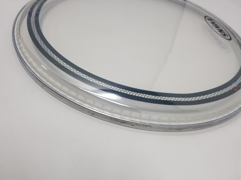 INCLUDES X2 - Evans EC2 Drumhead 14" Clear AND Evans EC Resonant Drumhead 14"