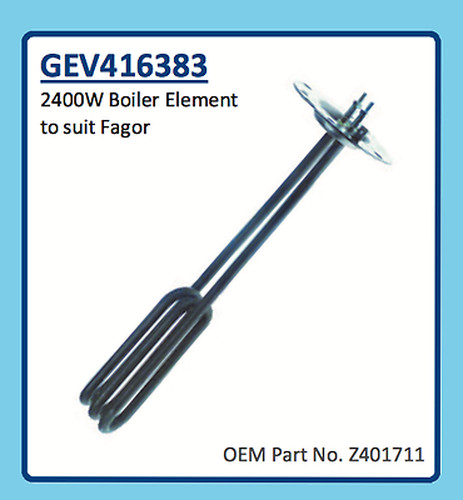 FAGOR BOILER ELEMENT 2400W GEV416383 Z401711