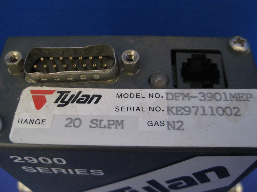 Tylan 2900 Mass Flow Controller N2, 20SLPM, Used