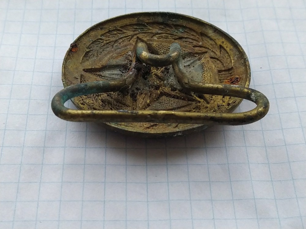 Soviet officer's belt buckle