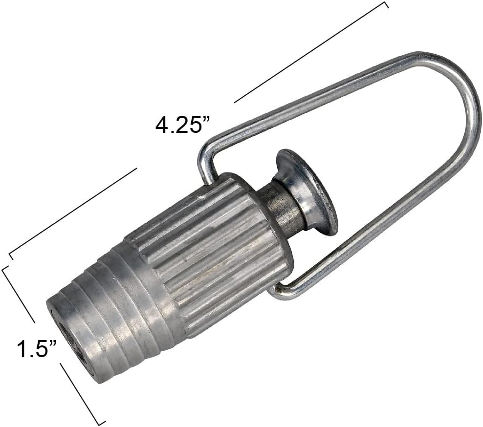 Clothesline Tightener, Silver (Pack of 2)