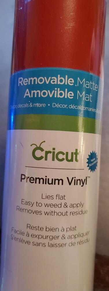 CIRCUT PREMIUM VINYL /CARDINAL RED /ONE 12" × 48"