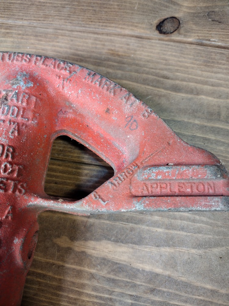 Vintage Appleton Pipe Bender, 1/2"