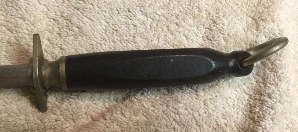Vintage F Dick Knife Sharpening Rod 11”