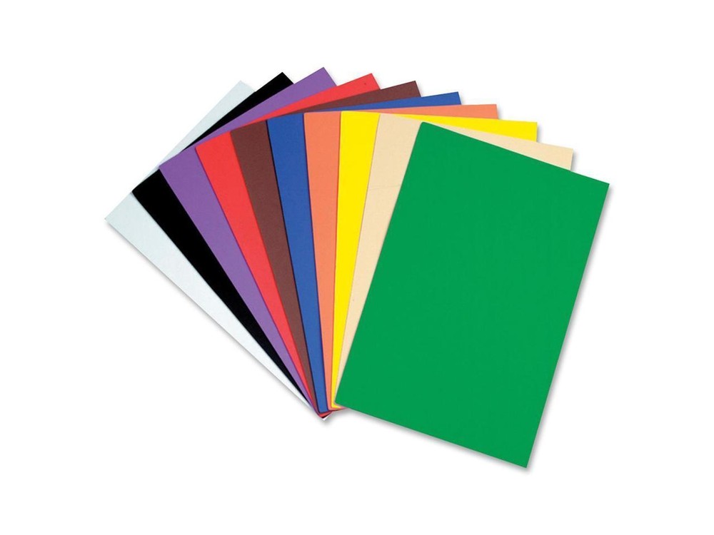 Wonderfoam Sheets, 12 x18, Assorted Colors, 10 Sheets/Pack