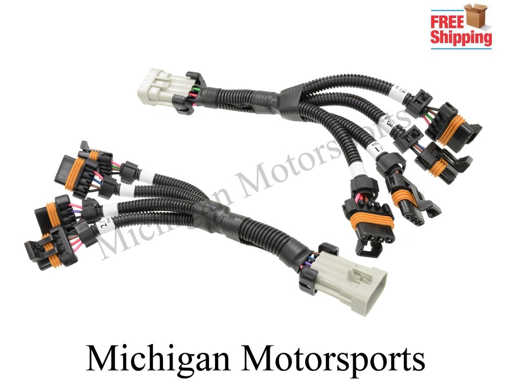 LS1 Billet Coil Relocation Bracket Kit with Extension Harness D580 LS Swap