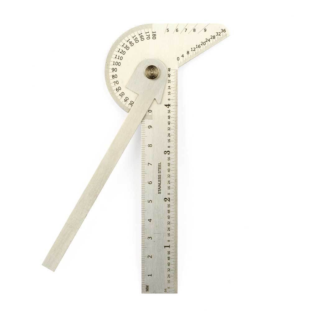 Round Head Protractor Cum Depth Gauge - ARG-7310