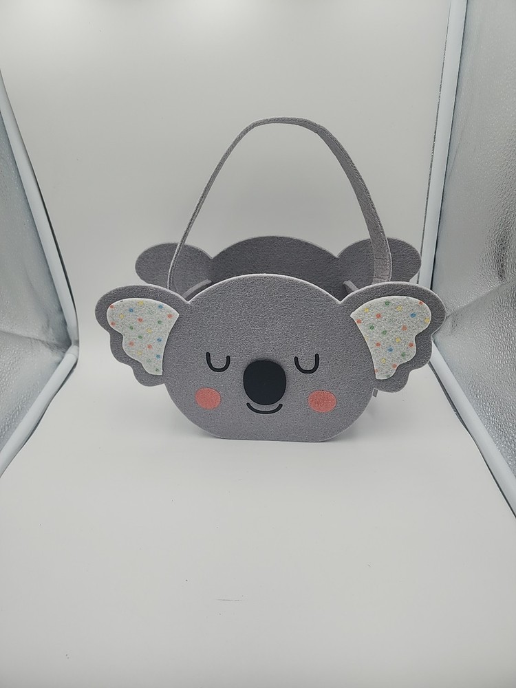 Felt Kids Koala Basket With Handle