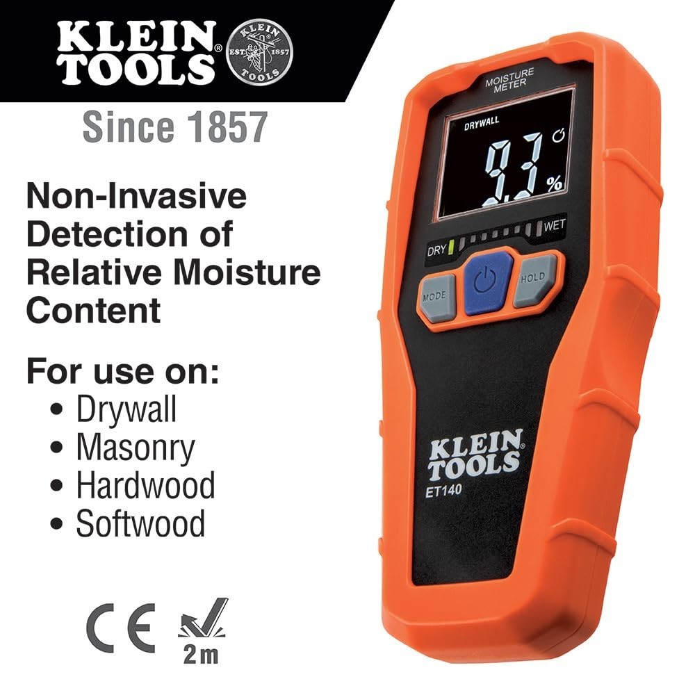 Moisture Detection Tool with Reverse Display