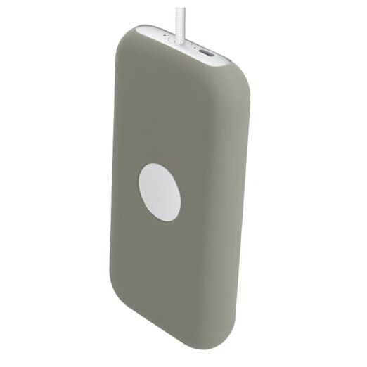 Case Compatible with Apple Vision Pro Battery Case - Silicone Holder grey