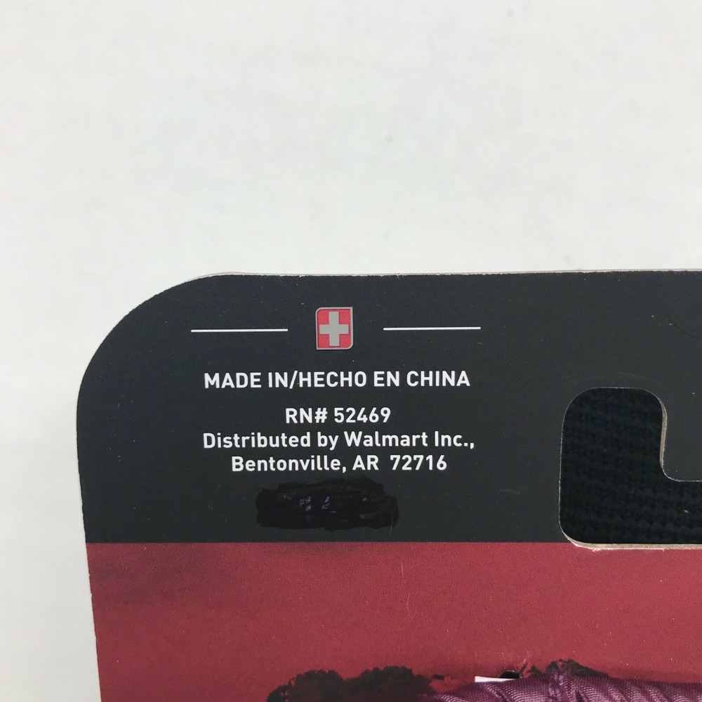Swiss Tech Quilted Ski Mitten Purple Size Small/Medium New With Tags