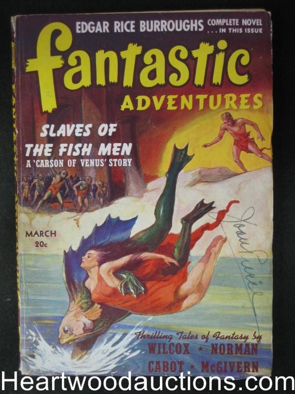 Fantastic Adventures Mar 1941 Edgar Rice Burroughs