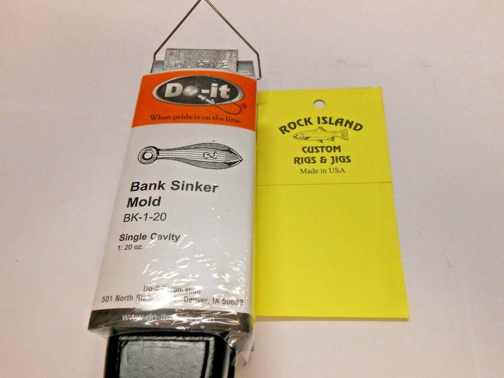 3271 Do-It Bank Sinker Mold 20 oz