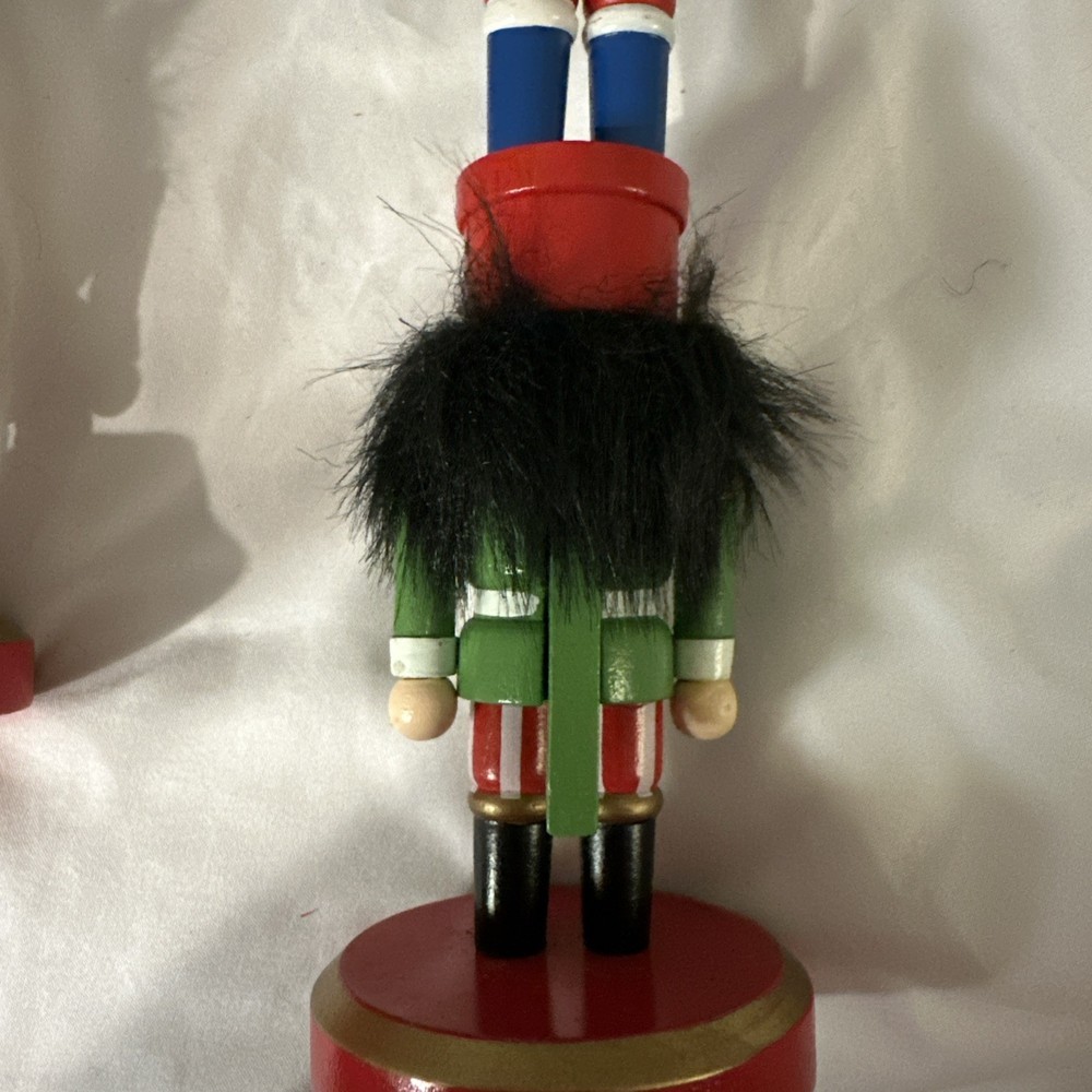 Three Soldiers Nutcrackers Stacked.