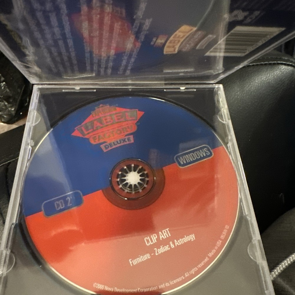 Nova Development Art Explosion Label Factory Deluxe