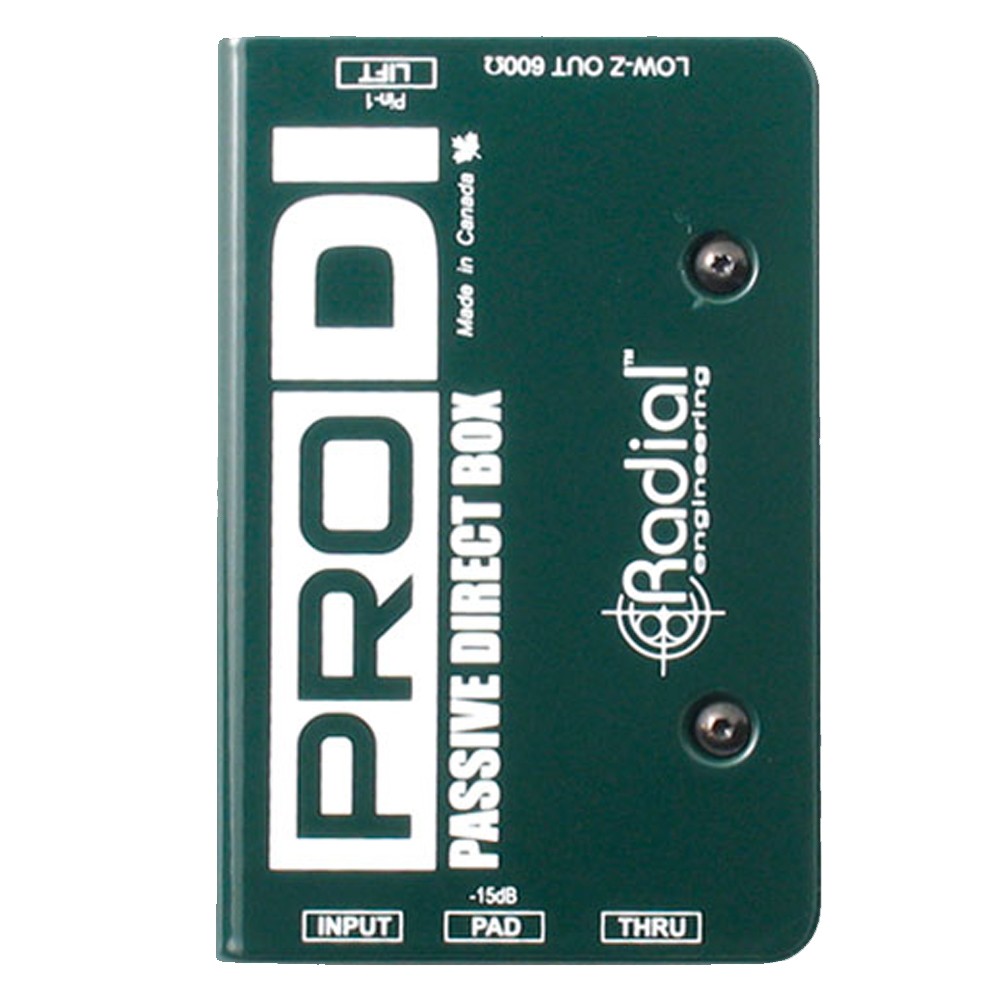 Radial Engineering ProDI Passive Direct Box Pedal