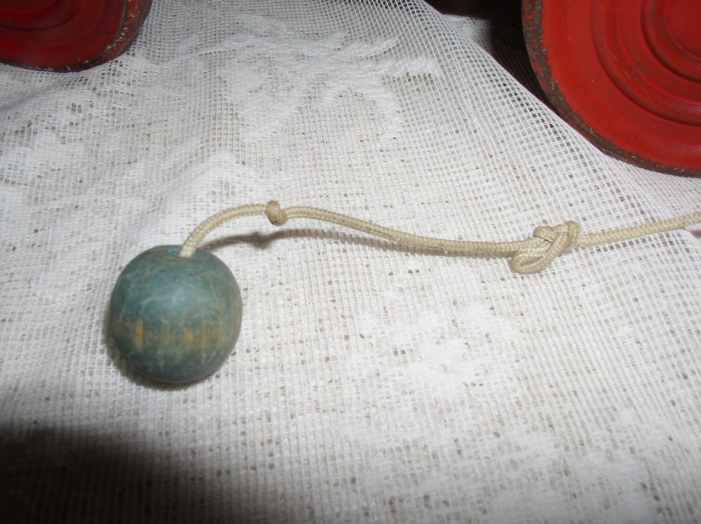 Vintage Gong Bell Mfg Circus Train Pull Car