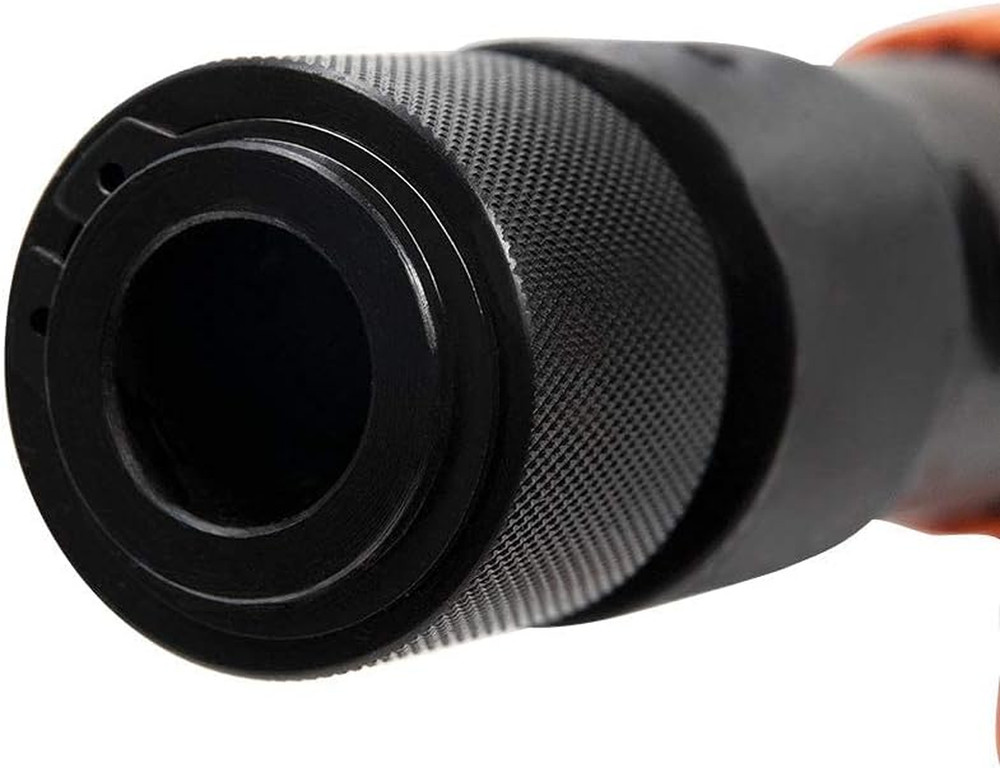 WORKPAD 190Mm Long Barrel Air Hammer with Quick Change Chisel Retainer and 4-Pie