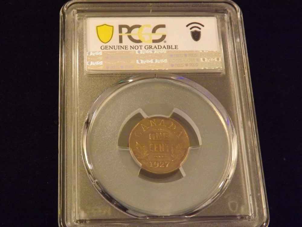 1927 1C Canada PCGS XF