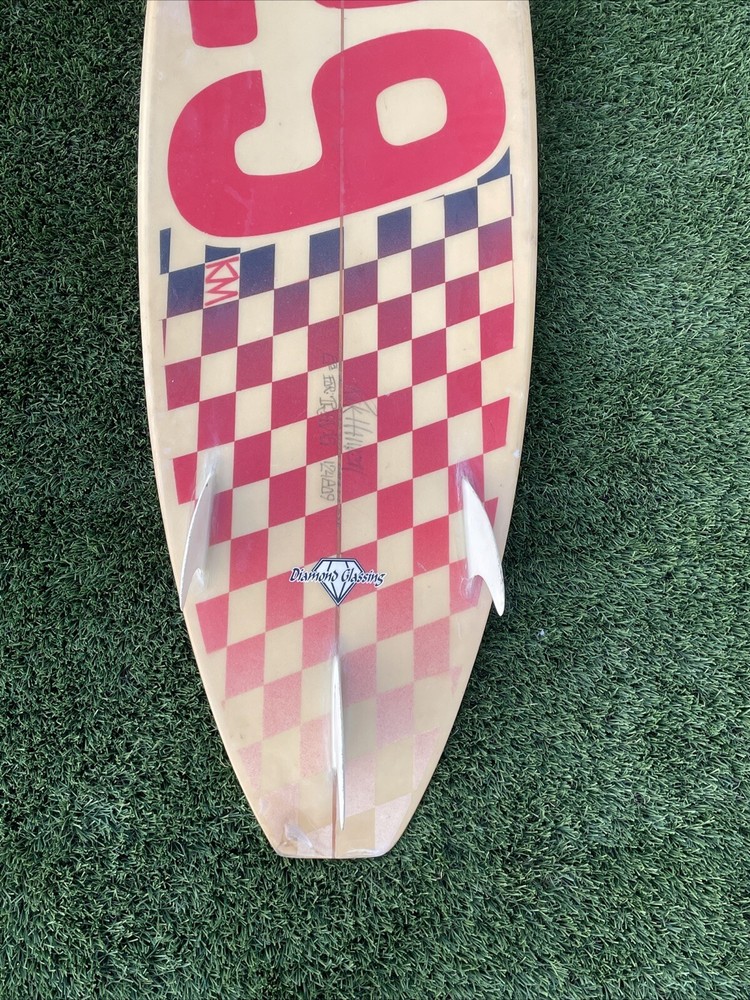 Rusty Surfboard 6’3 Classic Rick Hamon
