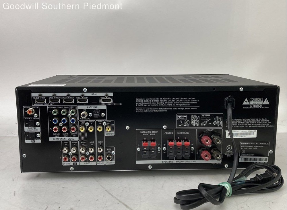 Sony STR-DH720 Multi-Channel AV Receiver - Tested
