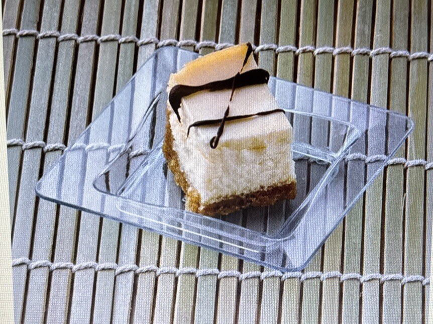 Fineline Tiny Temptations 3”x3” Tiny Trays Clear Disposable Plastic 200/Case