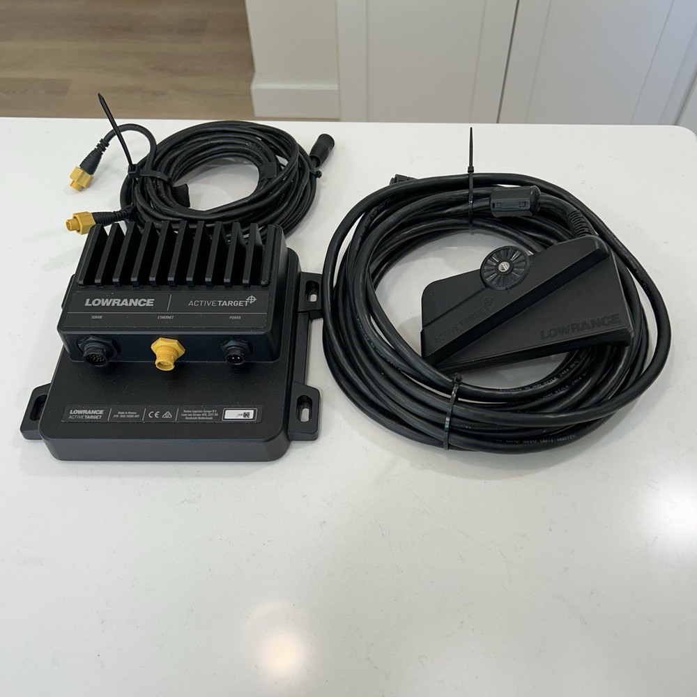 Lowrance Active Target 1 Sonar System with Transducer And Module