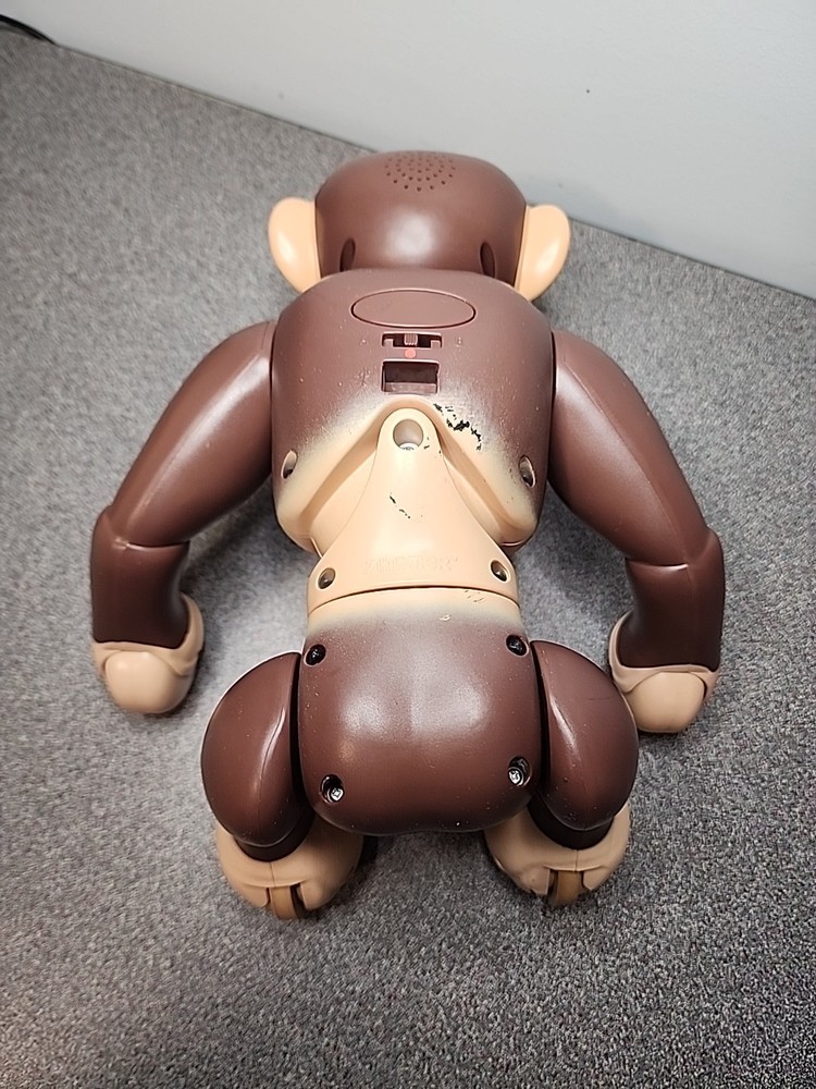 ZOOMER CHIMP MONKEY INTERACTIVE PET BY SPIN MASTER Retired No Charger,not Tested