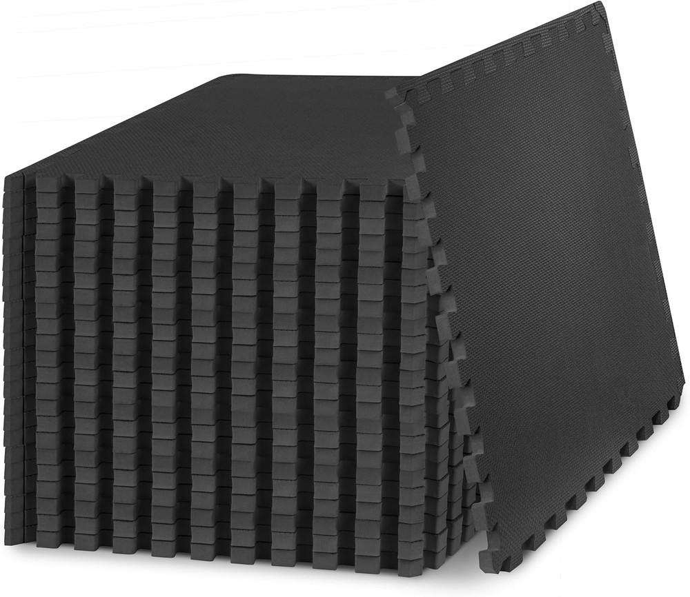Exercise Puzzle Mat 3/4" - Black-96