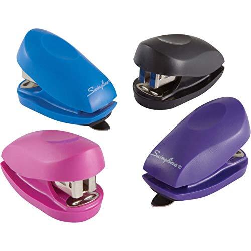 Swingline Tot Mini Stapler, 12 Sheet Capacity, Jam Free, includes Mini, Black
