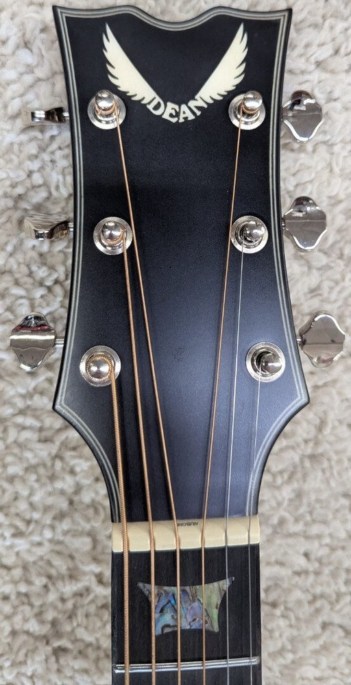 Dean St Augustine Elite Dreadnought, A/E, Solid Top, SA ELITE E DREAD - B stock
