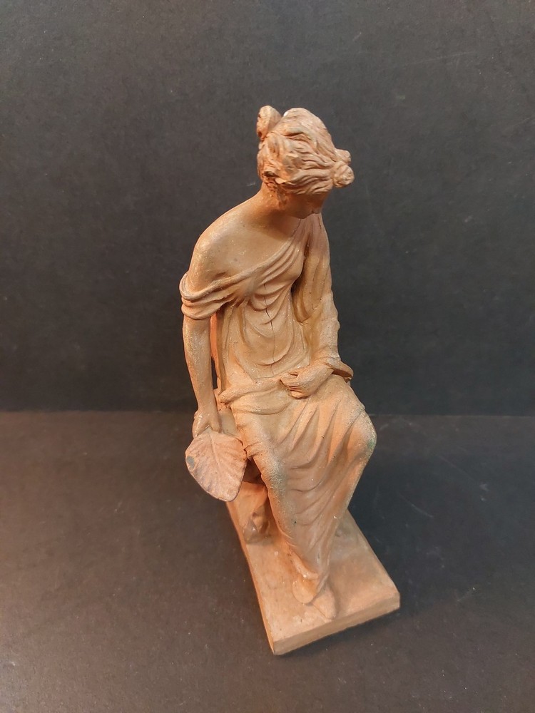Tanagra Statue Terracotta